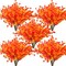 Artificial Fall Flowers, Fake Outdoor UV Resistant Autumn Plants for Home Kitchen Christmas Festival Thanksgiving Autumns Decoration(Gold Yellow)